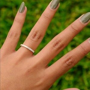 Size 7.5 wedding band